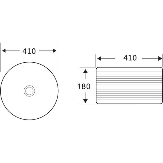 Раковина-чаша BelBagno 41 см BB1420 - 3 Раковина-чаша BelBagno 41 см BB1420 фото 3