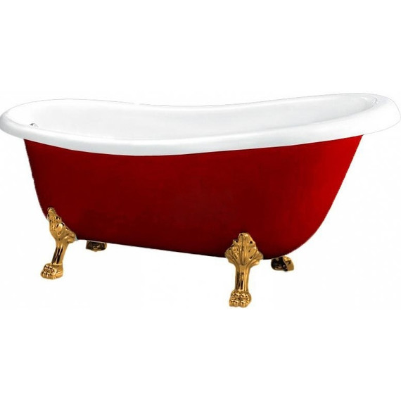Ванна отдельностоящая BelBagno BB04-ROS 170х80 см фото 