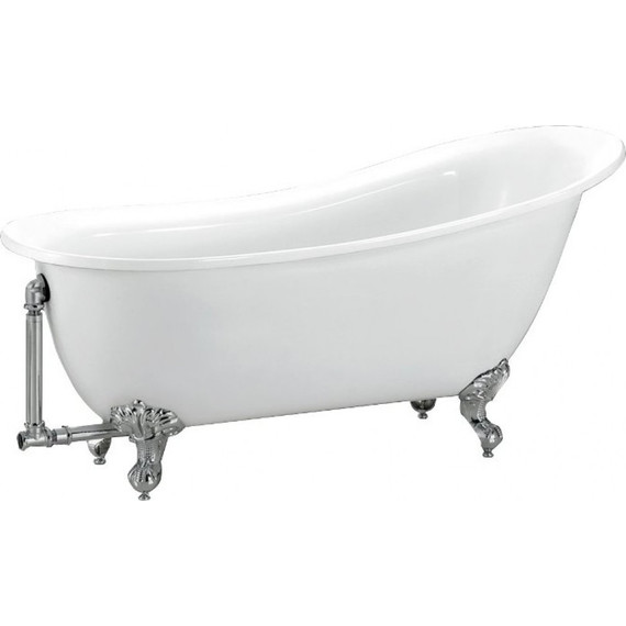Ванна отдельностоящая BelBagno BB06-1550 155х76 см, Размер - мм: 1500х800 фото 