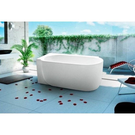 Ванна акриловая BelBagno BB11-1700L 170х75 см фото 3