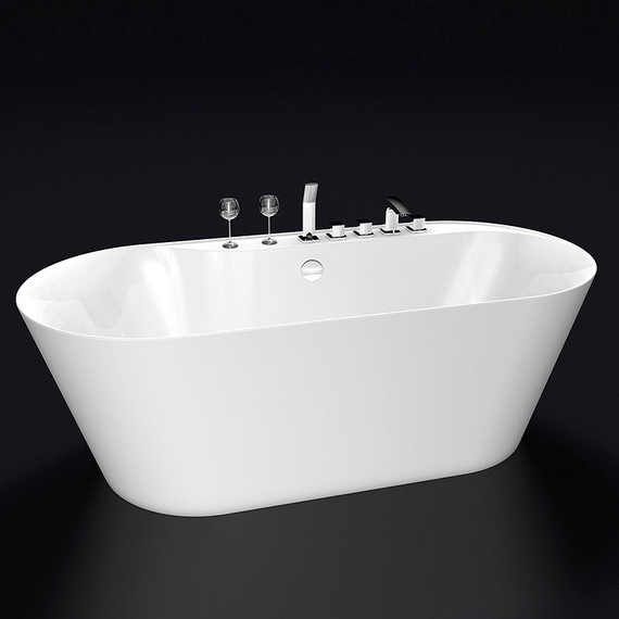 Ванна отдельностоящая BelBagno BB14 178х84 см - 2 Ванна отдельностоящая BelBagno BB14 178х84 см фото 2