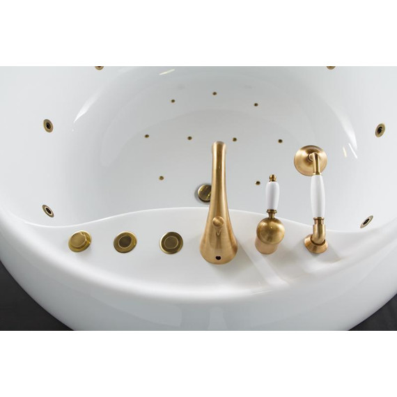 Ванна отдельностоящая BelBagno BB30-1550 155х155 см - 6 Ванна отдельностоящая BelBagno BB30-1550 155х155 см фото 6