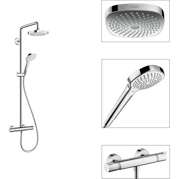 Душевая стойка Hansgrohe Croma Select E 180 2jet Showerpipe 27256400 - 4 Душевая стойка Hansgrohe Croma Select E 180 2jet Showerpipe 27256400 фото 4
