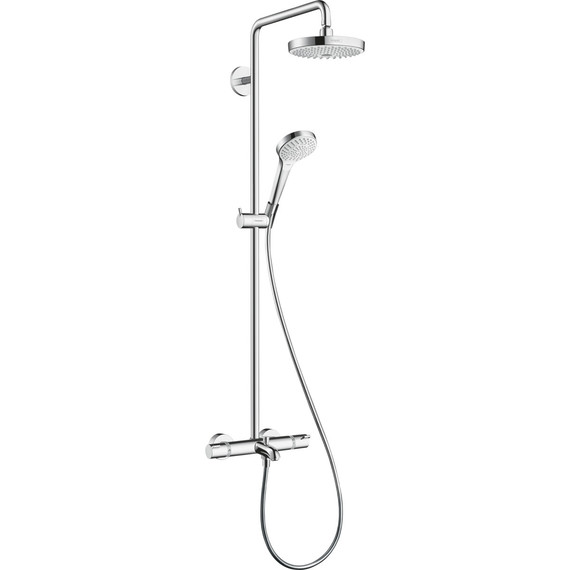 Душевая стойка с термостатом Hansgrohe Showerpipe Croma 180 27351400 фото 