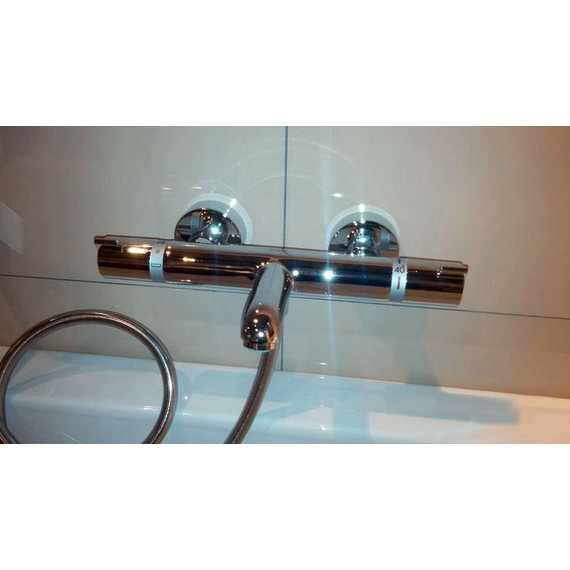 Смеситель для ванны с термостатом Hansgrohe Ecostat Comfort ВМ 13114000 - 4 Смеситель для ванны с термостатом Hansgrohe Ecostat Comfort ВМ 13114000 фото 4