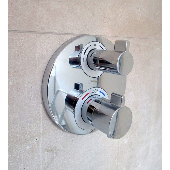 Смеситель для ванны с термостатом Hansgrohe Ecostat S 15758000 фото 3