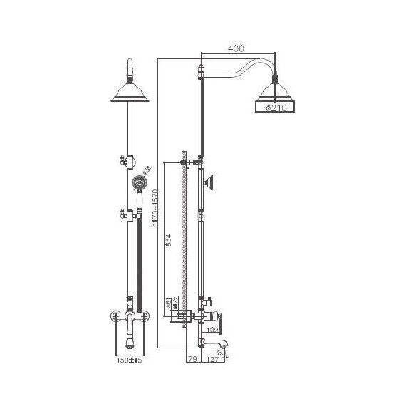 Душевая стойка Haiba HB24181 фото 5
