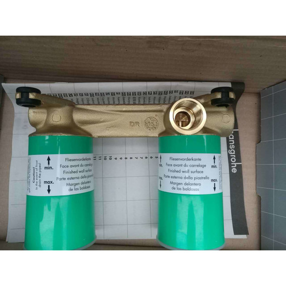 Скрытая часть для однорычажного смесителя для раковины Hansgrohe 13622180 фото 5