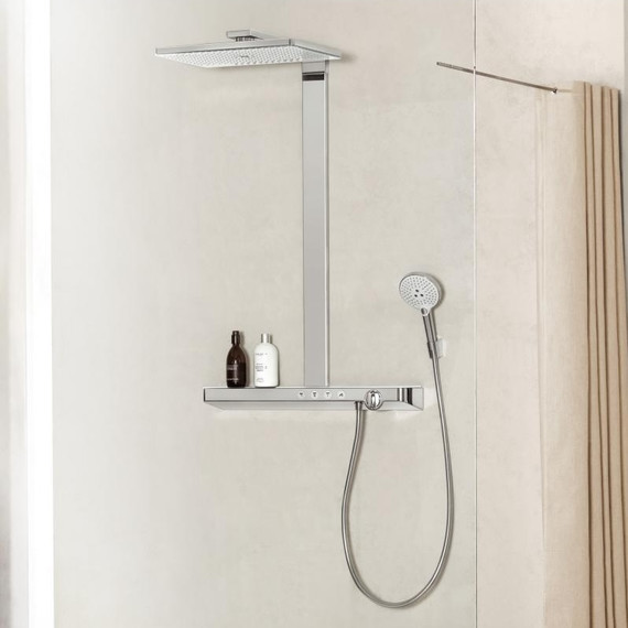 Душевая стойка с термостатом Hansgrohe Rainmaker Select 460 Showerpipe 27106400 - 5 Душевая стойка с термостатом Hansgrohe Rainmaker Select 460 Showerpipe 27106400 фото 5