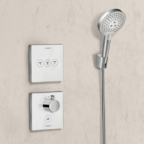 Переключатель потоков на три потребителя Hansgrohe Shower Select 15764000 - 2 Переключатель потоков на три потребителя Hansgrohe Shower Select 15764000 фото 2