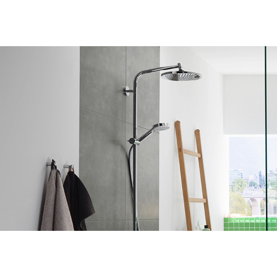 Душевая стойка Hansgrohe Crometta S 240 1jet Showerpipe 27270000 - 3 Душевая стойка Hansgrohe Crometta S 240 1jet Showerpipe 27270000 фото 3