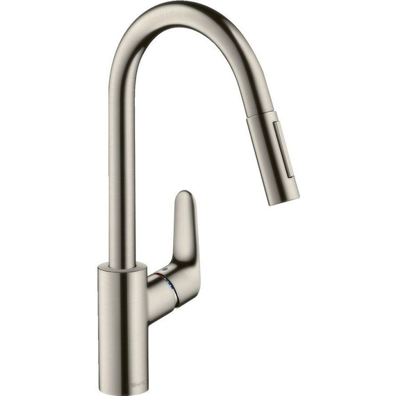 Смеситель для кухни Hansgrohe Focus 31815800, сталь фото 