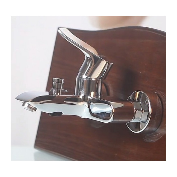 Смеситель для ванны Hansgrohe Metris 31480000 - 5 Смеситель для ванны Hansgrohe Metris 31480000 фото 5