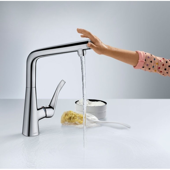 Смеситель для кухни Hansgrohe Metris 14822000 - 6 Смеситель для кухни Hansgrohe Metris 14822000 фото 6