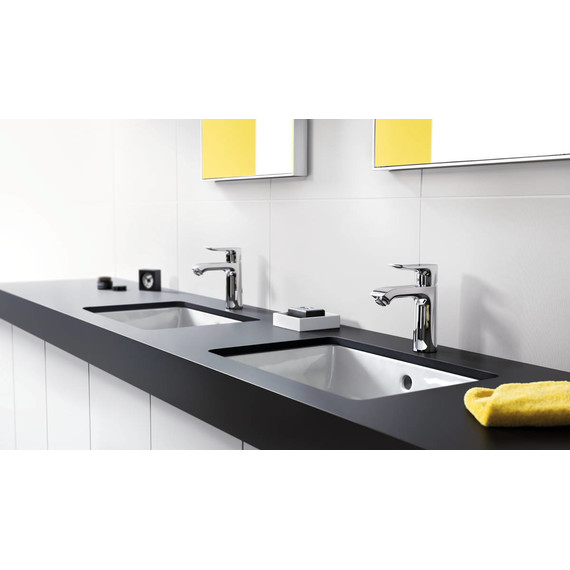 Смеситель для умывальника Hansgrohe Metris 31080000 фото 7