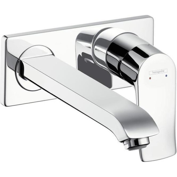Смеситель для раковины настенный Hansgrohe Metris 31086000 фото 