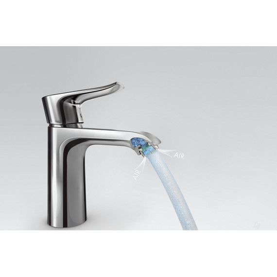 Смеситель для раковины Hansgrohe Metris 31285000 - 7 Смеситель для раковины Hansgrohe Metris 31285000 фото 7