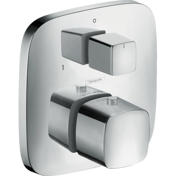 Смеситель для ванны с термостатом Hansgrohe PuraVida 15771000 фото 