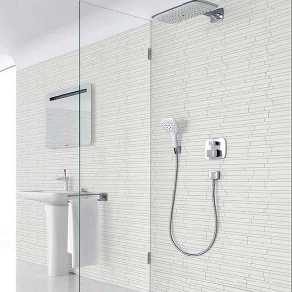 Смеситель для ванны с термостатом Hansgrohe PuraVida 15771000 фото 2
