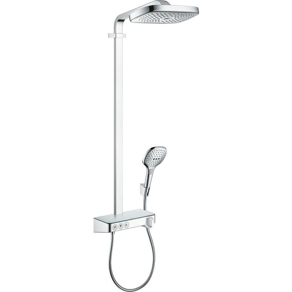 Душевая стойка с термостатом Hansgrohe Raindance Select E300 3jet Showerpipe 27127000 фото 