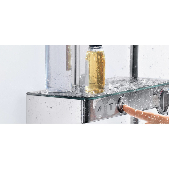 Душевая стойка с термостатом Hansgrohe Raindance Select E300 3jet Showerpipe 27127000 - 2 Душевая стойка с термостатом Hansgrohe Raindance Select E300 3jet Showerpipe 27127000 фото 2