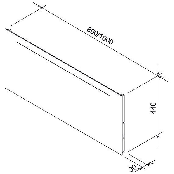 Зеркало Ravak Clear 100 см X000000766, белый - 10 Зеркало Ravak Clear 100 см X000000766, белый фото 10