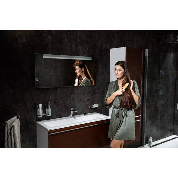 Зеркало Ravak Clear 100 см X000000766, белый - 5 Зеркало Ravak Clear 100 см X000000766, белый фото 5