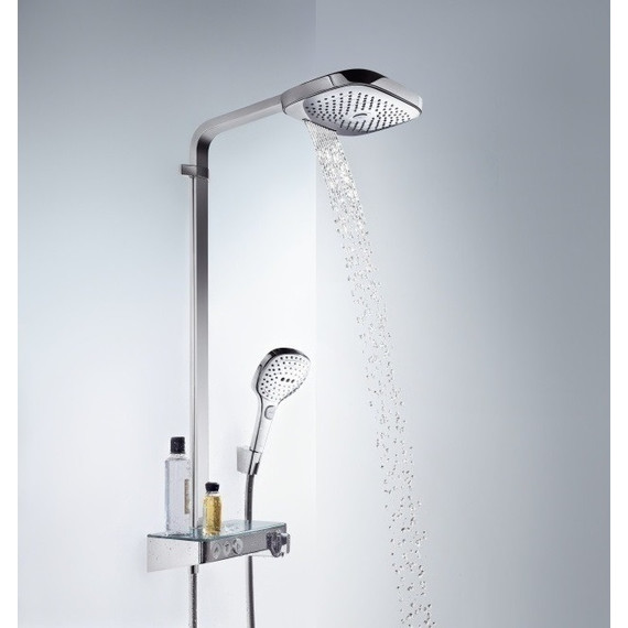 Душевая стойка с термостатом Hansgrohe Raindance Select E 27126000 - 2 Душевая стойка с термостатом Hansgrohe Raindance Select E 27126000 фото 2
