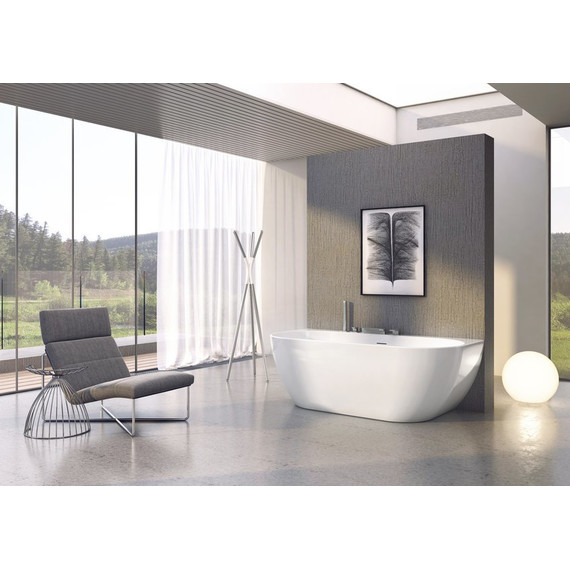 Ванна акриловая Ravak Freedom W 165х80 см XC00100024, Размер - мм: 1650х800 фото 3