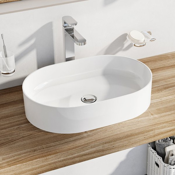 Раковина-чаша Ravak Ceramic Slim O 55 см XJX01155001 - 4 Раковина-чаша Ravak Ceramic Slim O 55 см XJX01155001 фото 4