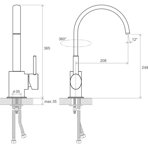 Смеситель для кухни Ravak Freedom FM 016.00 X070090 фото 2