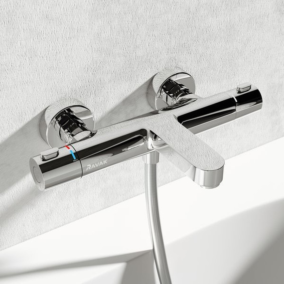 Смеситель для ванны с термостатом Ravak Termo TE 023.00/150 X070097 фото 3