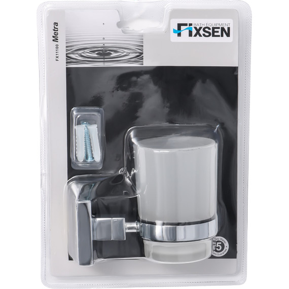 Стакан для зубных щеток Fixsen Metra FX-11106 - 2 Стакан для зубных щеток Fixsen Metra FX-11106 фото 2