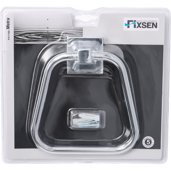 Кольцо для полотенец Fixsen Metra FX-11111 - 2 Кольцо для полотенец Fixsen Metra FX-11111 фото 2