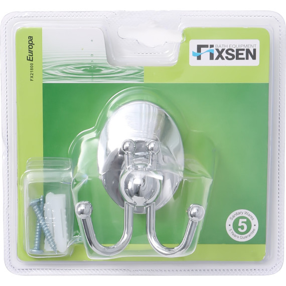 Двойной крючок Fixsen Europa FX-21805B - 2 Двойной крючок Fixsen Europa FX-21805B фото 2