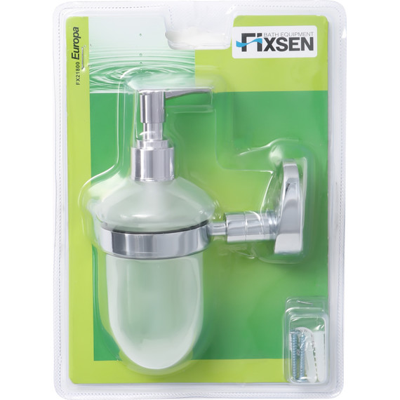 Дозатор для жидкого мыла Fixsen Europa FX-21812 - 2 Дозатор для жидкого мыла Fixsen Europa FX-21812 фото 2