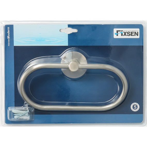 Кольцо для полотенец Fixsen Modern FX-51511, сатин - 2 Кольцо для полотенец Fixsen Modern FX-51511, сатин фото 2