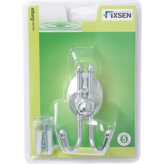 Двойной крючок Fixsen Europa FX-21805C - 2 Двойной крючок Fixsen Europa FX-21805C фото 2