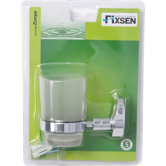 Стакан для зубных щеток Fixsen Europa FX-21806 - 3 Стакан для зубных щеток Fixsen Europa FX-21806 фото 3