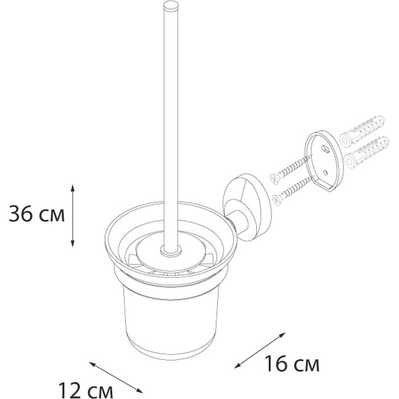 Ершик для унитаза Fixsen Europa FX-21813 - 5 Ершик для унитаза Fixsen Europa FX-21813 фото 5