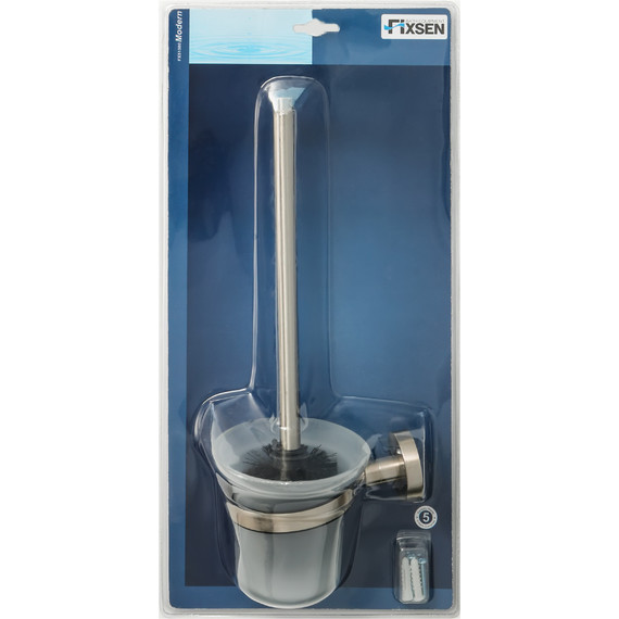 Ершик для унитаза Fixsen Modern FX-51513, сатин - 2 Ершик для унитаза Fixsen Modern FX-51513, сатин фото 2