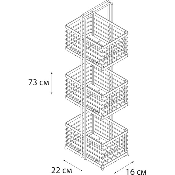 Полка Fixsen FX-851 20 см фото 3