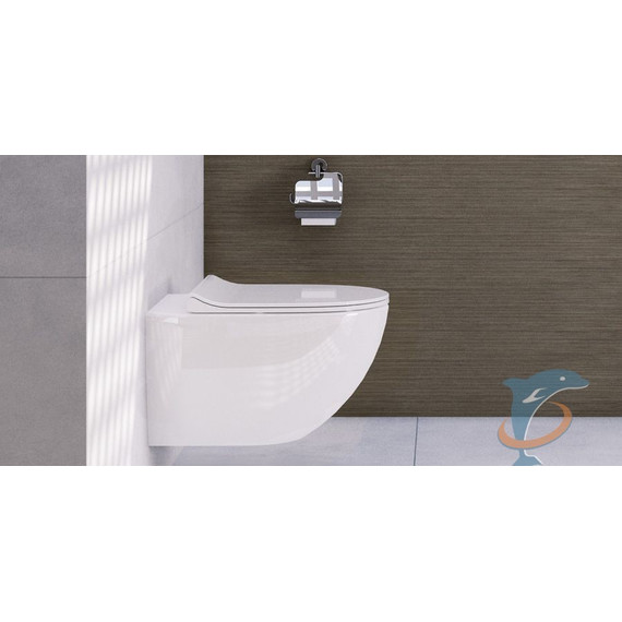 Унитаз подвесной Vitra Sento Rim-ex 7748B003-0075, Цвет производителя: белый - 4 Унитаз подвесной Vitra Sento Rim-ex 7748B003-0075, Цвет производителя: белый фото 4