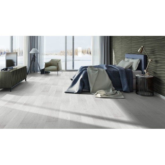 Ламинат Tarkett Estetica Oak Danvile White 194x1292 мм 504015055, эффект массива - 5 Ламинат Tarkett Estetica Oak Danvile White 194x1292 мм 504015055, эффект массива фото 5