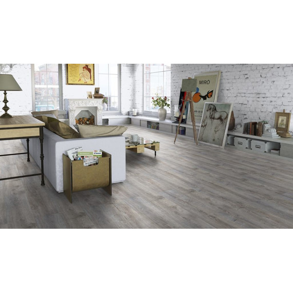 Ламинат Tarkett Estetica Oak Effect Light Grey 194x1292 мм 504015025, эффект массива - 3 Ламинат Tarkett Estetica Oak Effect Light Grey 194x1292 мм 504015025, эффект массива фото 3