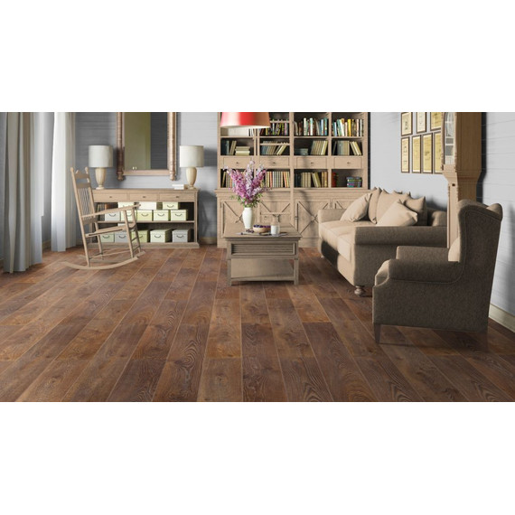 Ламинат Tarkett Estetica Oak Natur Brown 194x1292 мм 504015031, эффект массива - 4 Ламинат Tarkett Estetica Oak Natur Brown 194x1292 мм 504015031, эффект массива фото 4