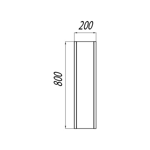 Модуль подвесной Акватон Брук 20 см 1A201003BCDL0, белый/дуб латте фото 2