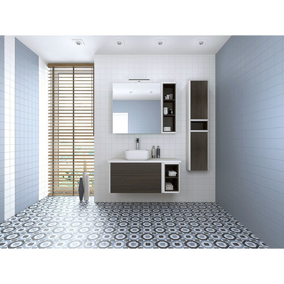 Тумба подвесная со столешницей Акватон Брук 80 см 1A202001BCDF0, белый/дуб феррара - 3 Тумба подвесная со столешницей Акватон Брук 80 см 1A202001BCDF0, белый/дуб феррара фото 3