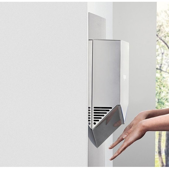 Сушилка для рук Dyson Airblade HU02 307170-01, цвет никель - 6 Сушилка для рук Dyson Airblade HU02 307170-01, цвет никель фото 6