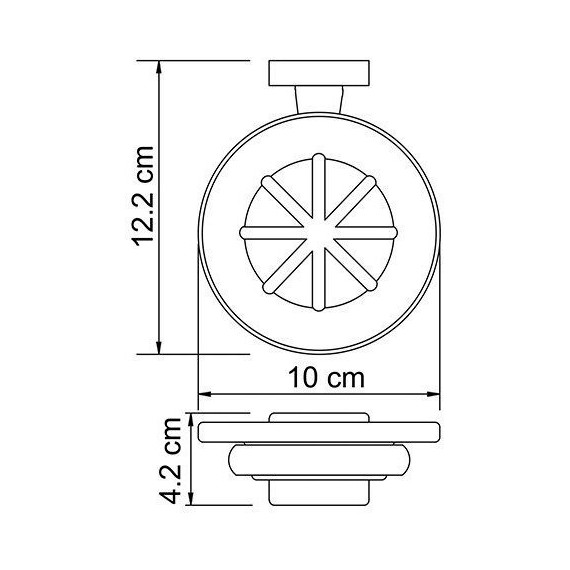 Мыльница WasserKraft Lippe K-6529 фото 4